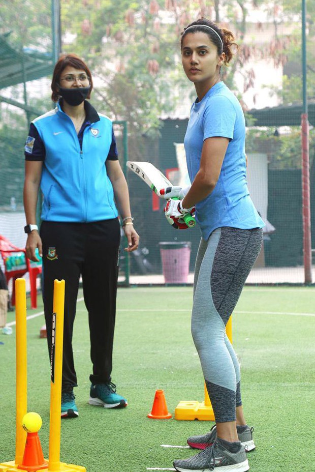 After raping Rashmi Rocket, Taapsee Pannu started cricket training for Mithali Raj's biopic