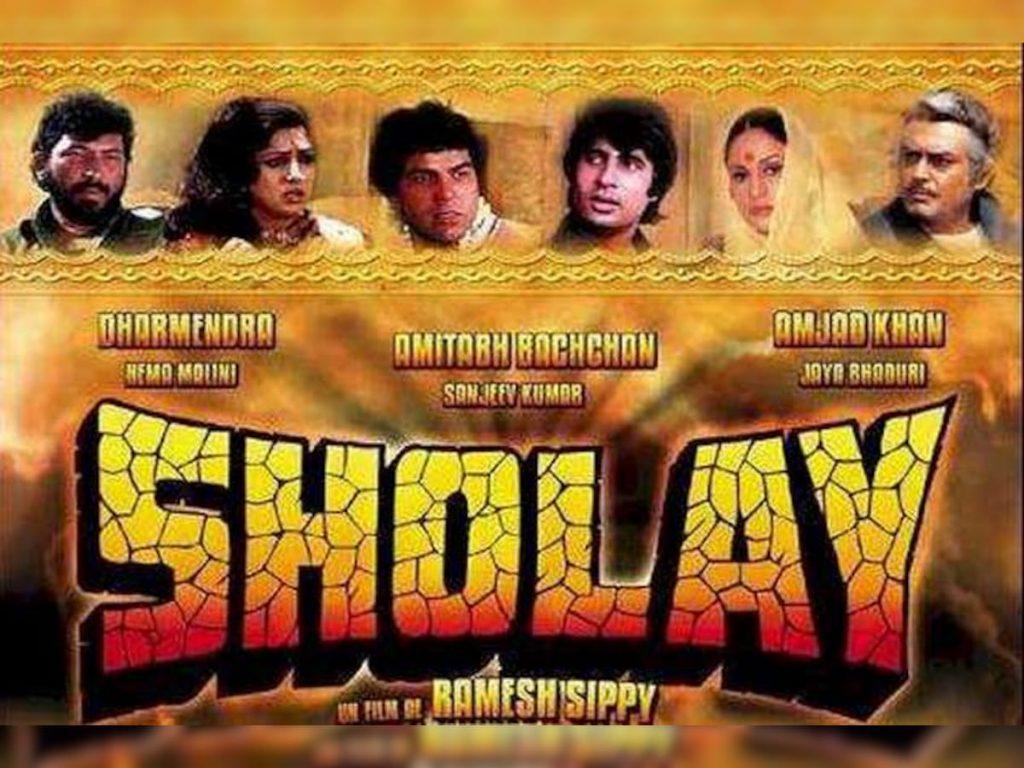 Bollywood film Sholay