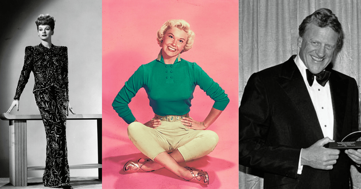 Lucille Ball-Doris Day-James Arness