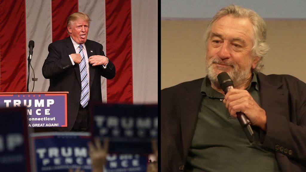 Donald Trump and Robert De Niro