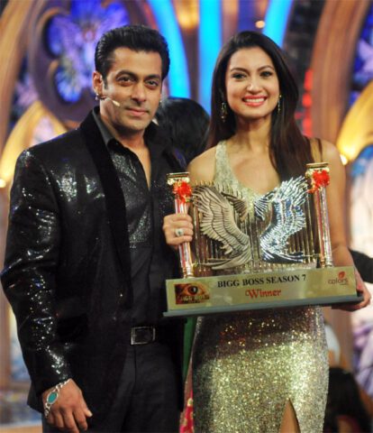 Gauahar Khan Bigg Boss 7 winner