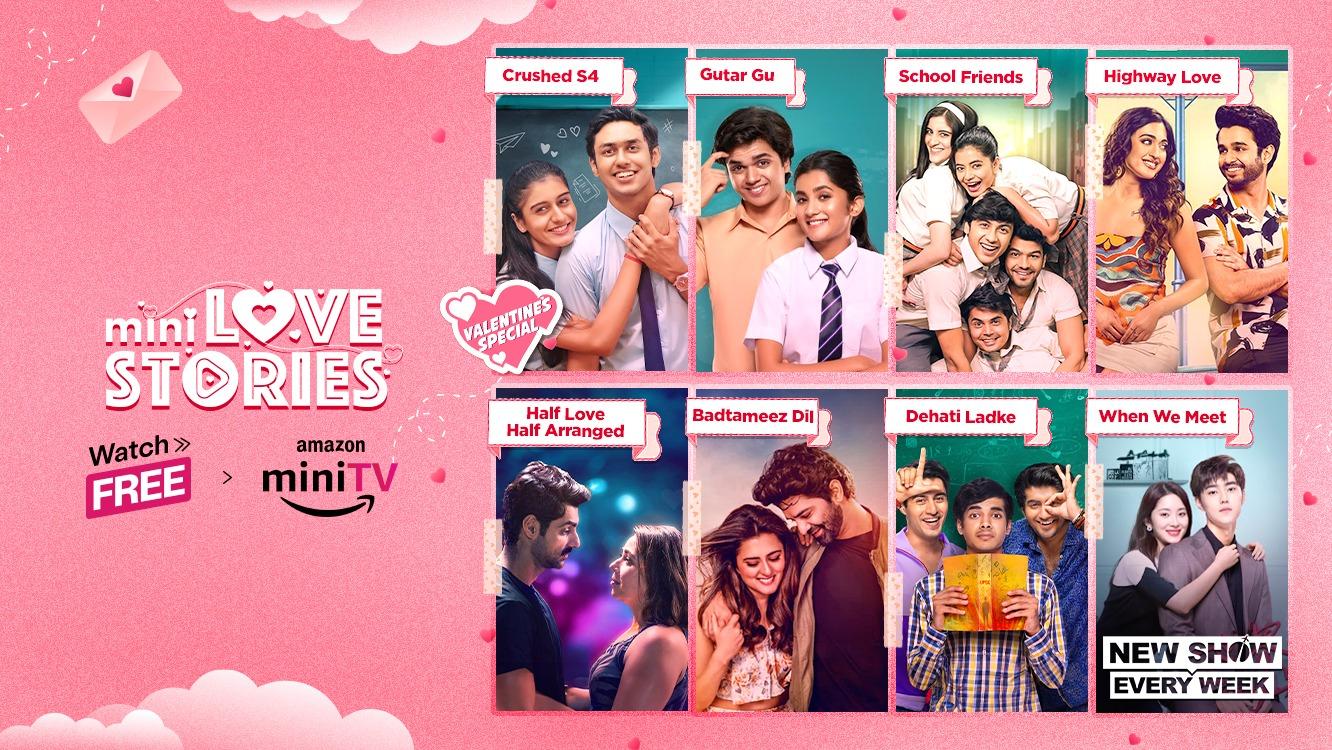 Celebrate Valentine’s Day with Amazon miniTV, the one-stop destination for all romance lovers!