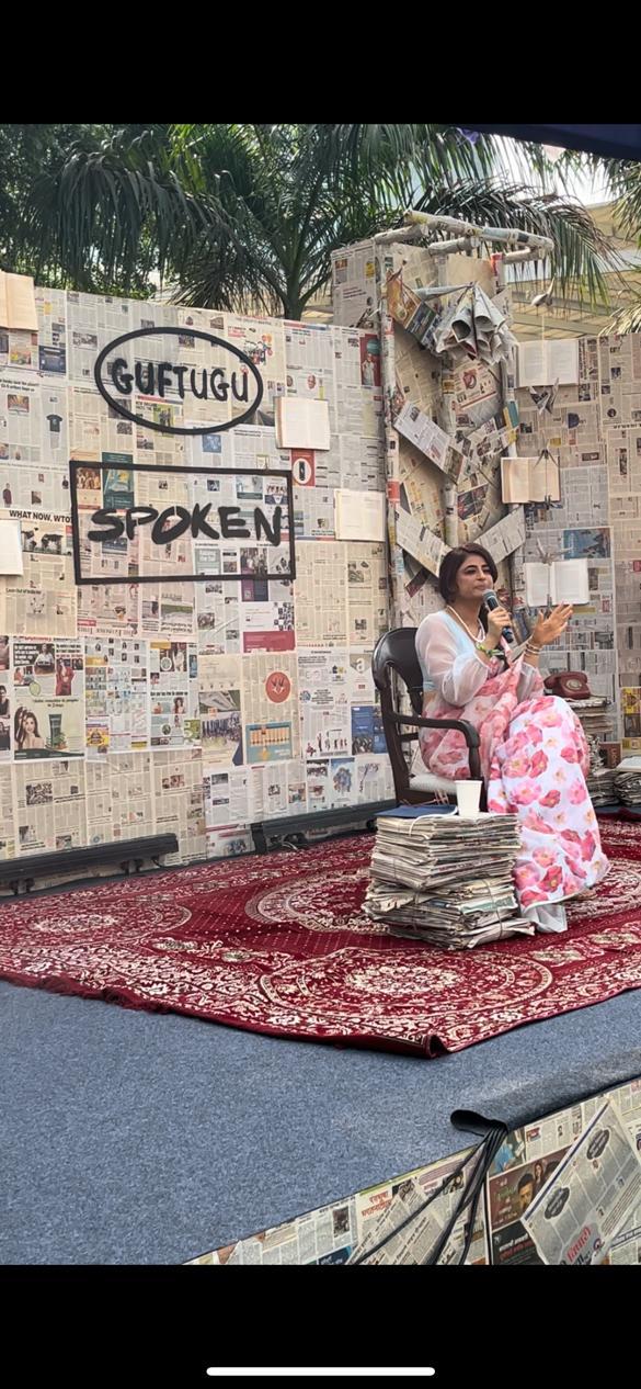 “There’s one word that goes for all the women – GUILT, let’s just say that’s how we are built,” affirms Tahira Kashyap Khurrana in a spellbinding debut at The Spoken Festival 2024