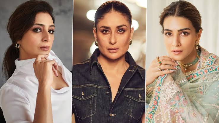 A Grand Commercial Entertainer, starring the sensational trio Tabu, Kareena Kapoor Khan, and Kriti Sanon to have a Big Holiday release on 29th March 2024!