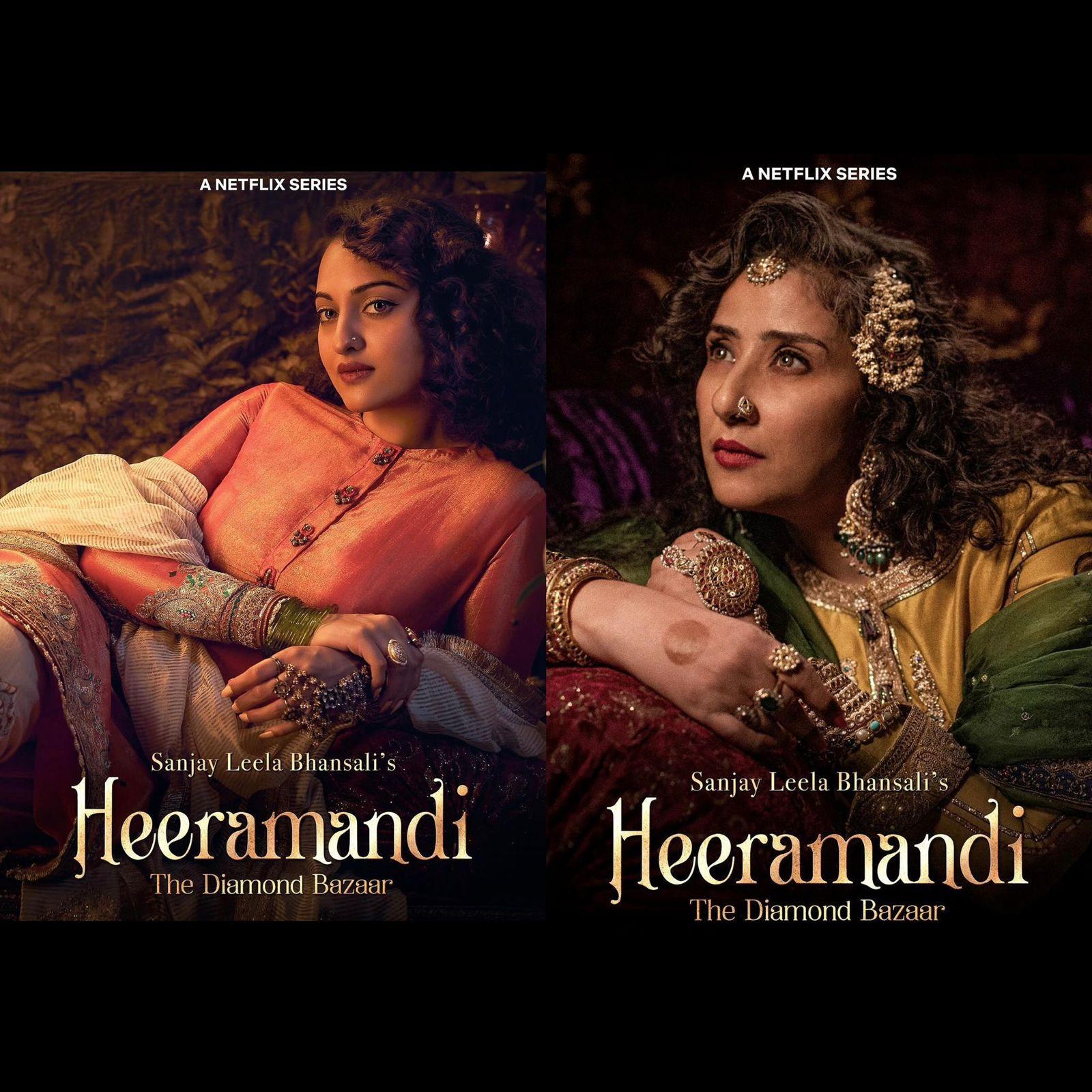 “It was a pleasure being in one frame with her,” Sonakshi Sinha on working with Manisha Koirala in Heeramandi: The Diamond Bazaar