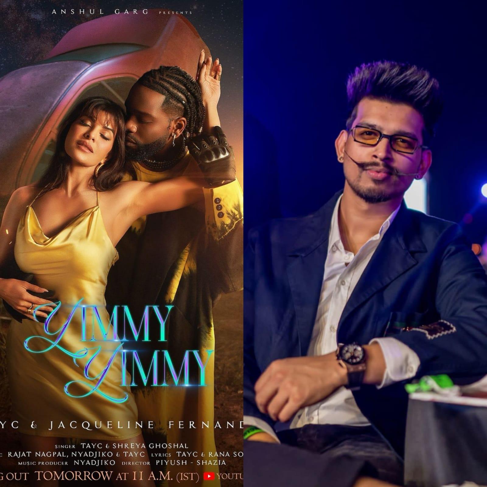 Anshul Garg & Jacqueline Fernandez collaborate for ‘Yimmy Yimmy – teaser out now!