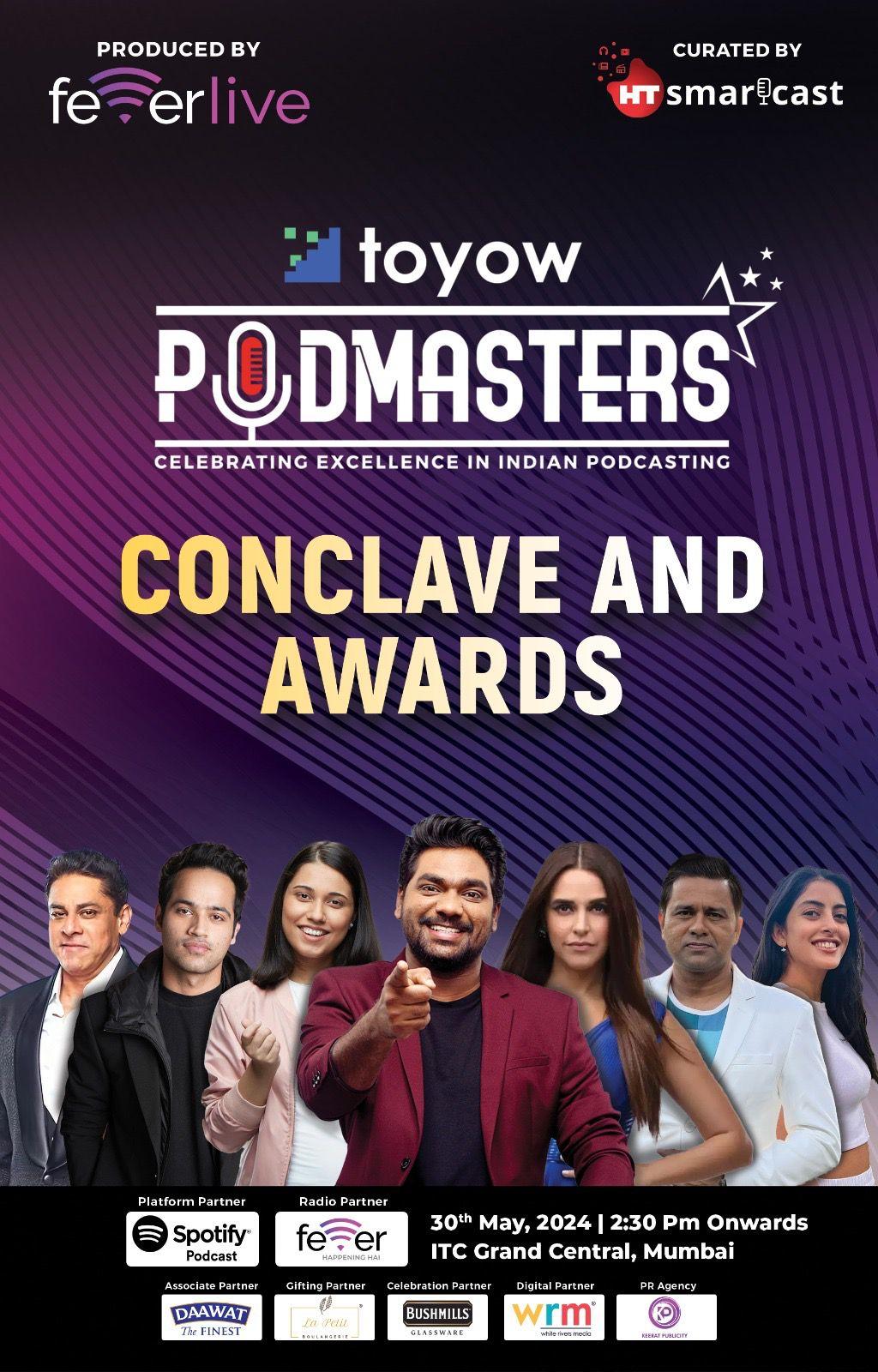 Neha Dhupia, Navya Naveli & many more to grace the first edition of Podmasters, celebrating excellence in Indian Podcasting