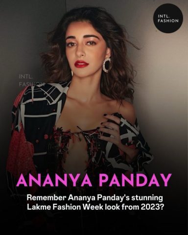 Flashback Fabulous: Ananya Panday’s Iconic Lakmé Fashion Week 2023 Look