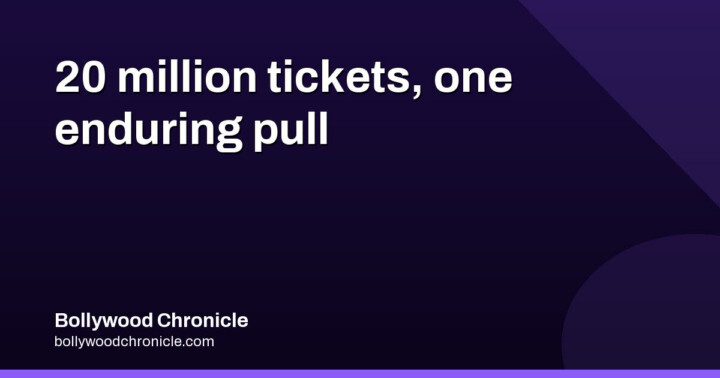 Ajay Devgn crosses 20 million BookMyShow sales since 2023