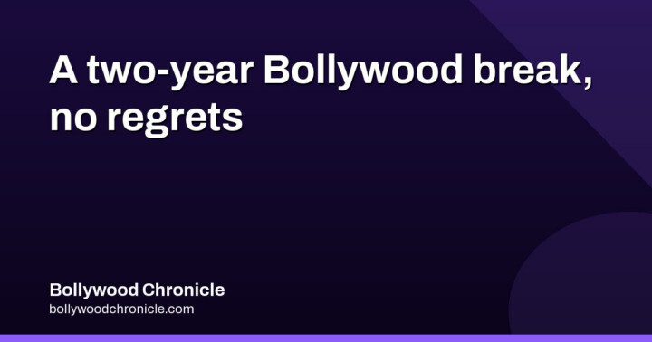 Amrita Puri: the two-year break she doesn't regret