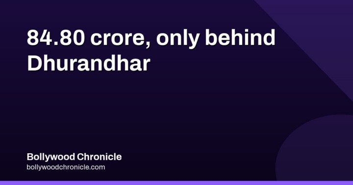 Second week, second only to Dhurandhar