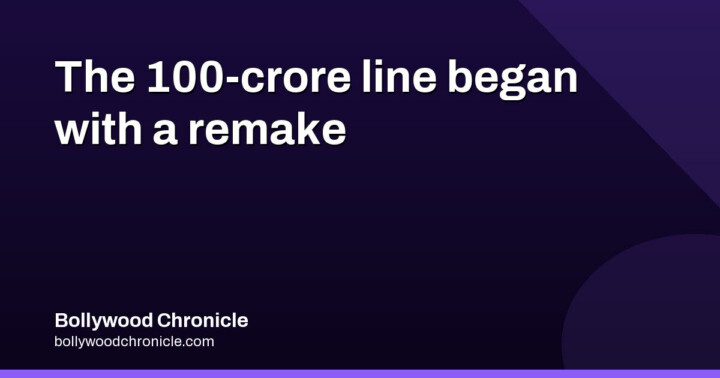 Ghajini's 100-crore mark ended Bollywood's copy era