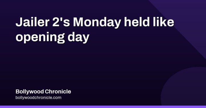 Jailer 2 Hindi Monday cume: Rs 18.65 crore nett