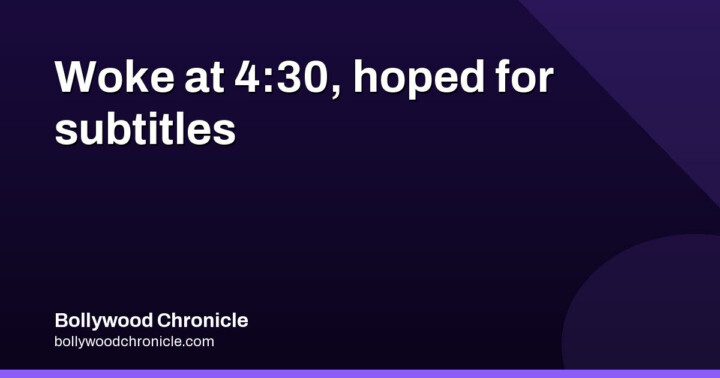 Fans woke at 4:30 am; subtitles were still a gamble