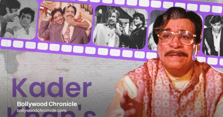 Kader Khan: 250+ dialogue credits, one graveyard start