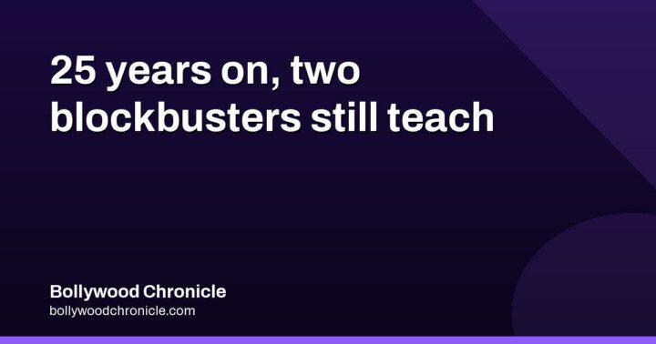 Two blockbusters, one Friday, 25 years on