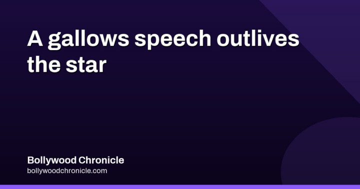 Nana Patekar's improvised gallows speech is now his legacy