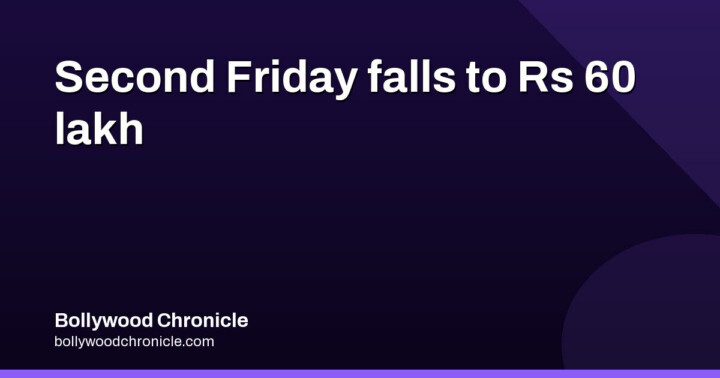 Nayyi Navelli Second Friday Slips to Rs 60 Lakh