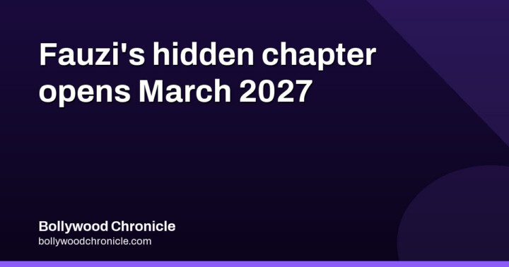 Prabhas' Fauzi sets March 2027, teases first glimpse