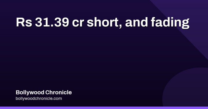 Prahaar falls Rs 31.39 cr short of budget