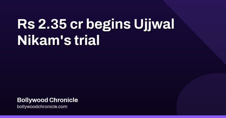 Prahaar opens at Rs 2.35 cr net