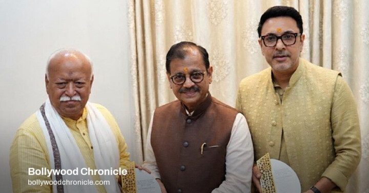 Prahaar team meets RSS chief before October 16 release