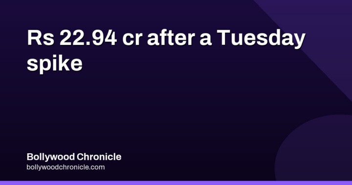 Prahaar closes week one with Rs 22.94 cr worldwide