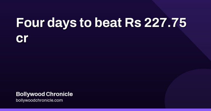 Can Ramayana carry Diwali 2026 past ₹227.75 cr?