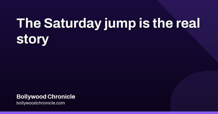 Udta Teer's Saturday jump keeps its weekend alive